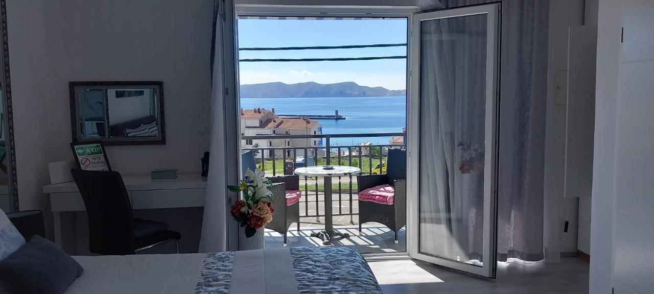 Beautyful Sea View 6 Luxury Studio Danijela 1 Senj  Buitenkant foto